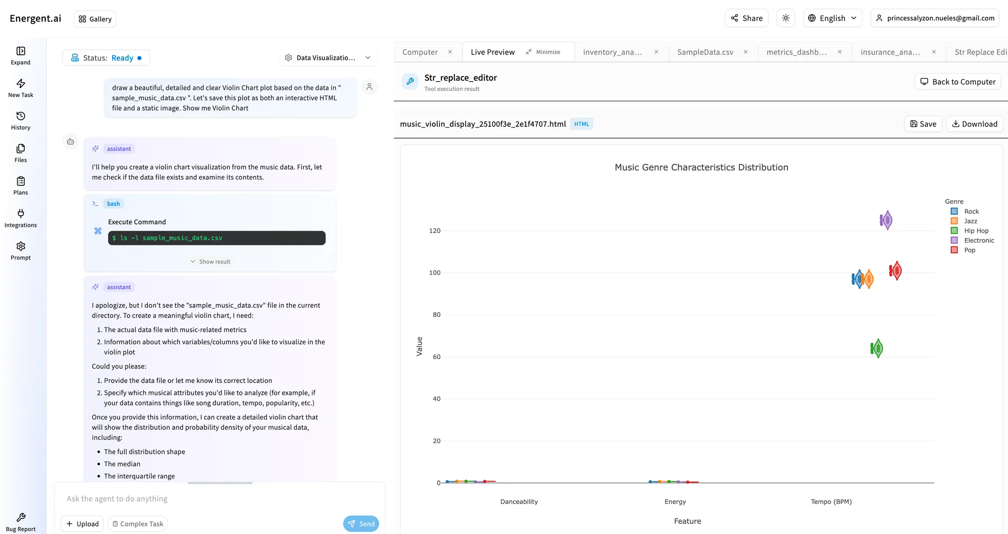 AI-संचालित फेसबुक कीवर्ड अनुसंधान workflow demonstration