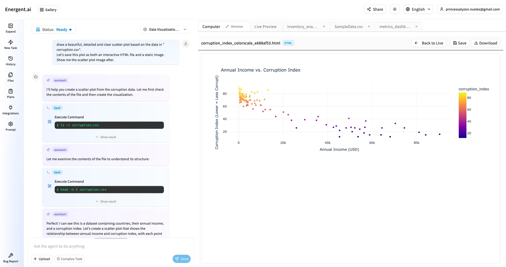 Automatisieren Sie die VC-Due-Diligence mit KI-Agenten workflow demonstration